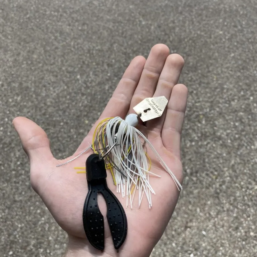 chatterbait or bladed jig